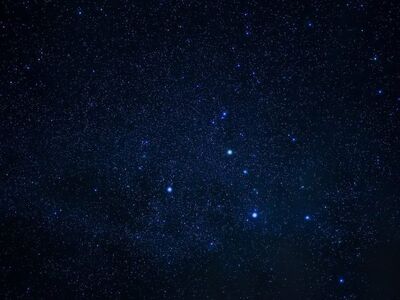 winter sky, starry sky, night sky, stars, astrophotography, long exposure, milky way, orion, constellation, cosmos, universe, night shot, sky photography, darkness, clear sky, winter, baltic sea, prerow, mecklenburg western pomerania, nature, landscape, night, star field, deep sky, aurora