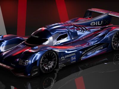 sports car, racing car, aerodynamic design, modern technology, performance, luxury, speed, supercar, automotive design, modern racing, road car, carbon fiber, futuristic design, intense colors, technological advancement, engine, rear wing, road vehicle, red and blue, premium brand