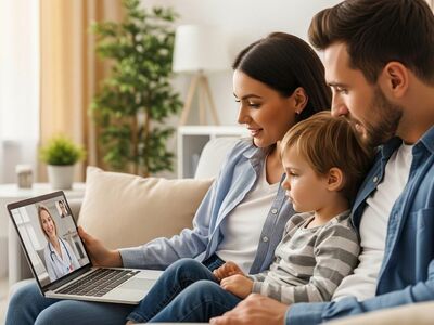 family, love, mother, father, home, joy, smile, video call, child, happiness, positive, technology, parents, connection, care, digital, comfort, caretaker, lifestyle, virtual