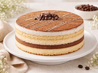 cake, coffee beans, sweet, dessert, layer, vanilla, tiramisu, cream, celebration, homemade, chocolate, creamy, pastry, gourmet, food, happy birthday, thanks, stylish, holiday, coffee, gastronomy
