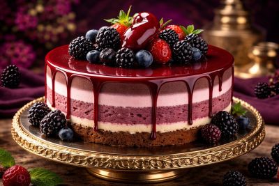 cake, berries, decorative, fruit, forest fruit, luxury, strawberries, black currant, raspberry, blueberries, baking, chocolate, creamy, appealing, desserts, sweet, rich, gourmet, celebrate, flavorful