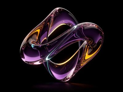 abstraction, art, digital, artistic, shapes, modern, futuristic, fluid, glass, reflection, purple, black, shiny, smooth, design, decorative, night, fantastic, aesthetics, interior, fantasy