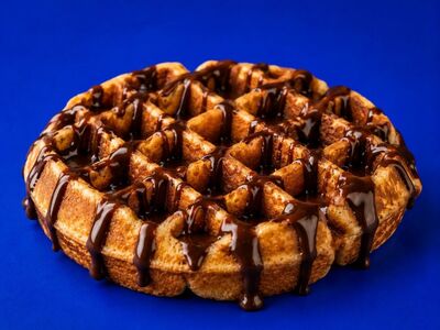 waffle, chocolate, breakfast, syrup, dessert, crispy, golden, delicious, brunch, homemade, sweet, favorite, decadent, sweetener, gourmet, baked, sweet dessert, culinary experience, snack, dessert favorite