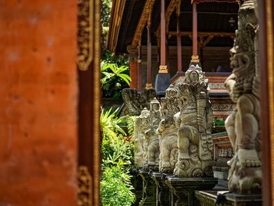 bali, temple, statue, architecture, asian culture, sculpture, balinese architecture, hindu culture, art, traditional, historical, decoration, vault, shrine, tourist attraction, traditional art, details, statues in bali, exotic, sculptural art