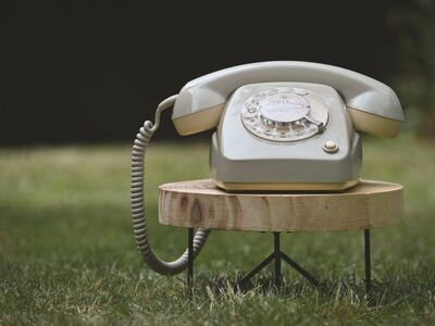 retro, telephone, vintage, garden, nature, rotary, table, grass, outdoor, retro telephone, wooden tray, old-fashioned, decoration, connection, design, circular, retro style, nostalgia, iconic, historical, telephone connection