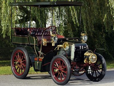 car, vintage, panhard, cabriolet, historic, antique, vintage car, brass, lantern, 1890s-1930s, wheel seat, red wheels, open top car, historical vehicle, country roads, leather seats, ivy, leather canopy, steam car