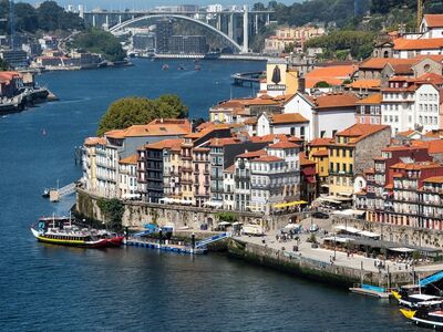 city, river, bridge, portugal, porto, historic, architecture, colorful, buildings, mediterranean, picturesque, tourist destination, old world, travel, horizon, hiking, culture, world heritage, popular, panorama