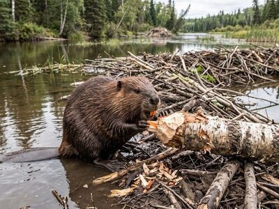 beaver dam, beaver, gnawing, log, river, branch, teeth, builder, wetlands, bark, trees, forest, nature, engineering, muddy, water, rock, forest environment, chewing