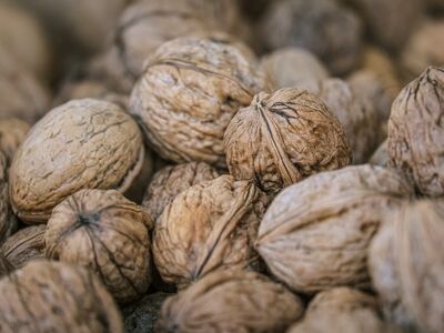 walnuts, shell, nuts, natural, health, nutrition, fruit, dried fruits, omega-3, vegetarian, snack, autumn, fall, protein, unsweetened, vegan, pantry, rustic