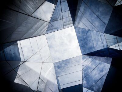 architecture, building, geometric, glass, perspective, reflection, symmetry, contemporary architecture, modern architecture, architecture, architecture, architecture, architecture, architecture
