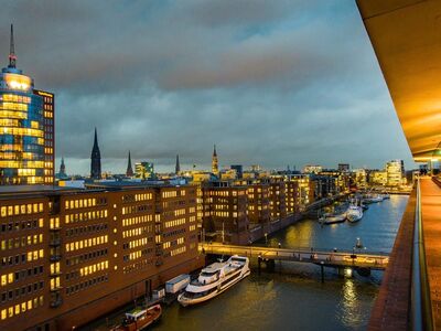 hamburg, city, ships, houses, elbphilharmonie, architecture, channel, port, building, bridge, hamburg, hamburg, hamburg, hamburg, hamburg