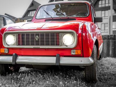 car, auto, speed, antique car, dare, automobile, car wallpapers, lights, historical, old, vehicle, renault, r4