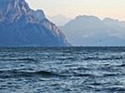 lake, outdoors, water sports, light, mood, garda, surfing, waves