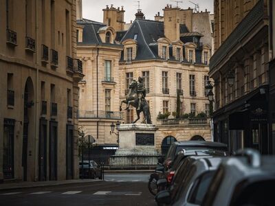 architecture, travel, europe, horseman, tourism, road, town