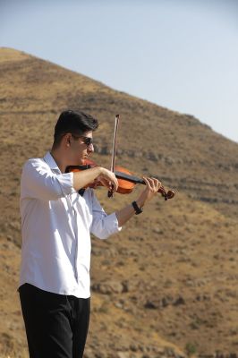 musician, music, violin, violinist, human, portrait, performer, nature, young man