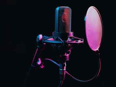 mic, voive, podcast, microphone