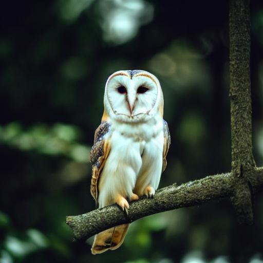 barn owl, bird, animal, feather, nature, wildlife, forest, nocturnal animals, green, branch, raptor, bird cage, eye, perched, day, light, relaxed, alone, calm, silhouette — Винтаж