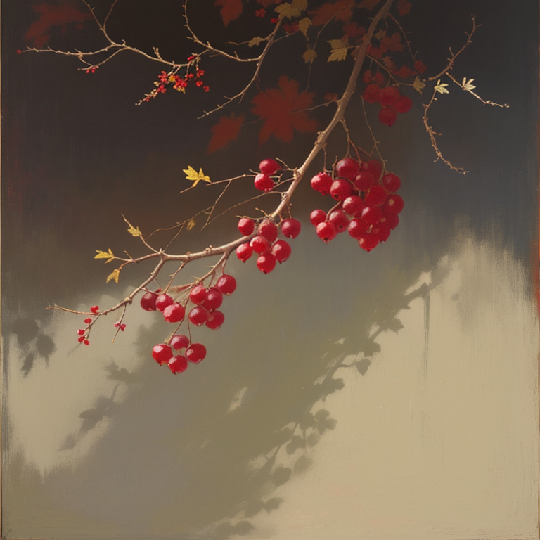 hawthorn, fruit, red, leaves, nature, medicinal plant, thorny shrub, bokeh, crataegus, focused, mother nature, crop, countryside, ripe, fruit tree, remedy, botany, deciduous tree, pharmacy — Багет