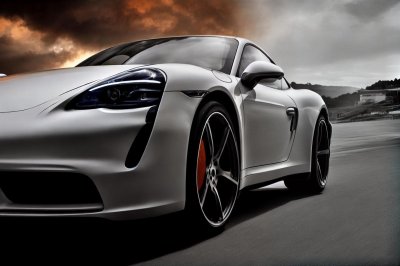 porsche, sports car, car, way, vehicle, gray, white, house, architecture, transport, town, car wallpapers, riddle