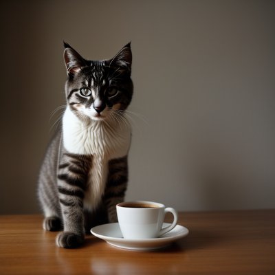 cat, pet, coffee, background, drawing, boho, bohemian, poster, art, animals