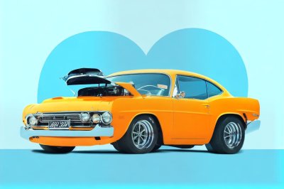 car, muscle, vintage, hotrod, classic, vehicle, auto, automobile, drag, racing, speed, transport, engine, car wallpapers, power, cartoon, flat, retro, american