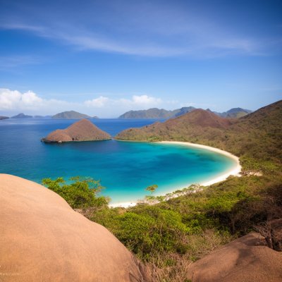 komodo national park, indonesia, beach, bay, hilly, sea, sand, resort, mountains, nature, tourism, cliff, panoramic, tropical, sky, nature reserve, proximity, holiday, international travel