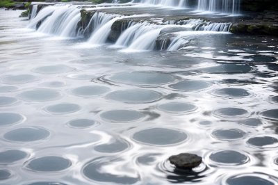 water, waterfall, reflection, liquid, wet, ripples, flow, energy, transparent, motion, purity, nature, calm, relaxation, clear water, clear river, water current, shiny, streamflow, bubbling sound