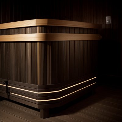 sauna, sauna heater, electric heater, modern sauna, black wood, nordic design, sauna inspiration, dark wood, sauna stones, led lights, nordic architecture, sauna bench, brown wood, black wall, sauna lights, aesthetic, sauna interior, wood, aesthetic sauna