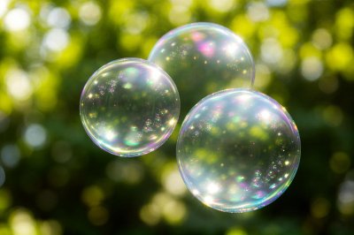 bubble, iridescence, summer, colorful, blurry, magic, fun, fantasy, nature, playfulness, fragility, calm, background, joy, playful, reflection, fragile, water, solitude, float, warm