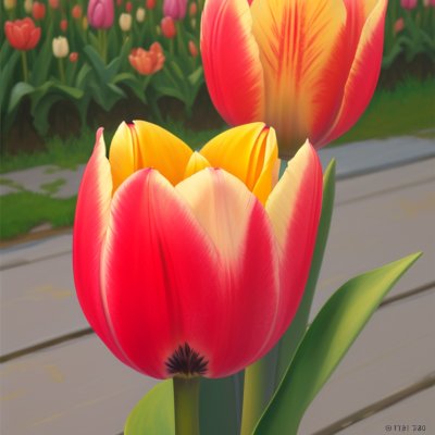 tulip, bloom, garden, spring, petals, floriculture, horticulture, red, yellow, spring flowers, nature, colorful flowers, gardening, green background, beauty, flowering plants, seasonal flowers, aesthetics, close-up, focal point, summer