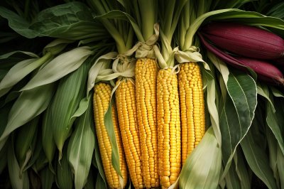 corn, ear, vegetable, agriculture, fresh, leaf, yellow, gardening, radishes, organic, green, harvest, natural, agricultural product, grain, crop, traditional, foliage, details, red
