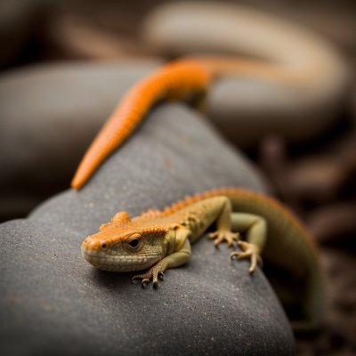 lizard, orange, reptile, stone, portrait, wildlife, closeup, texture, nature, macro, magic, natural colors, calm, pebbly pattern, centrepiece, asian setting, asian temple, cooling photo, magical atmosphere