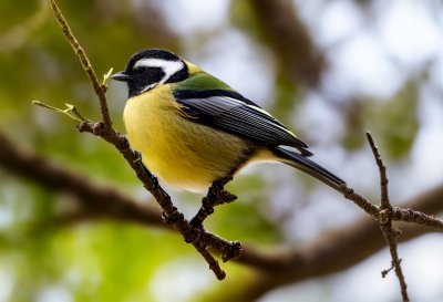 great tit, bird, wildlife, songbird, branch, tree, feathers, small bird, garden bird, forest, bokeh, nature, daylight, vertical, macro photography, sunlight, agriculture, vibrancy, ecosystem, soft light
