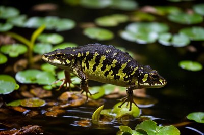 newt, pond, underwater, swimming, tail, amphibian, freshwater, weeds, nature, spring, creeping, patterns, biology, ecosystem, natural, insects, surface, biotope, marsh