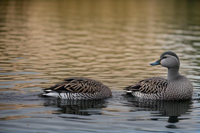 grey teal, duck, bird, avian anatomy, ornithology, bird watching, wildlife, wild, nature, animal, wetland, river, lake, dabbling duck, grasses, pair, australia, water bird, dabbling, body of water, anas gracilis