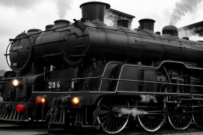 steam locomotive, black, retro, historical, railway station, freight train, morning, industrialization, travel, old machinery, construction, rusty, technology, metal, wheels, transport, carriage, furnace, old-fashioned, tour, frontal view