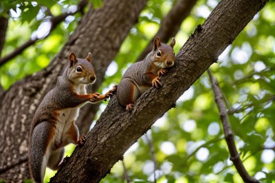 squirrel, nature, animal, rodent, wildlife, mammal, cute, tree, bark, forest, camouflage, natural, ecology, climbing, activity, outdoor, beautiful, forest environment, exploration, green