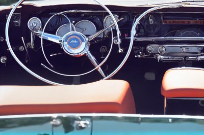 antique car, dashboard, steering wheel, car radio, speedometer, automobile, classic, car