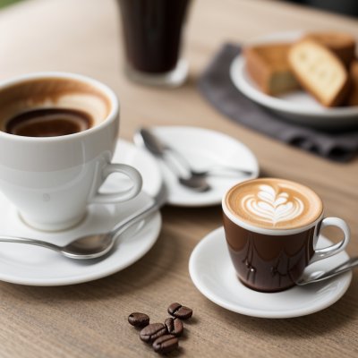 coffee, café, latte, cappuccino, coffee cup, espresso, barista, latte art, coffee beans, grinder, iced coffee, hot coffee, café interior, coffee shop, cozy café, coffee culture, breakfast, croissant, coffee lifestyle, caffeine, mug, takeaway coffee, americano, flat lay, cup, ai generated