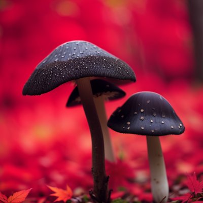 fall, macro, close up, nature, mushroom, forest, forest floor, forest mushrooms